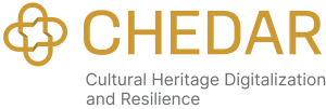 Logo CHEDAR (Cultural HEritage Digitalization and Resilience)