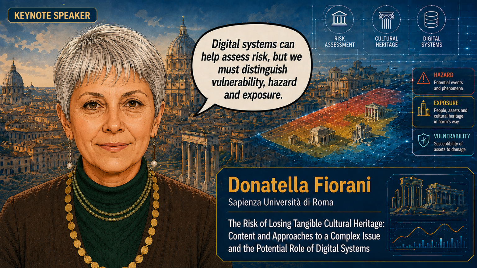 Keynote Speaker: Donatella Fiorani